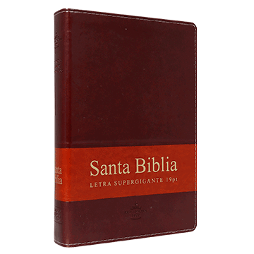 [7899938410912] Biblia Reina Valera 1960 Grande Letra Supergigante Imitación Piel Marrón [RVR086cLSGiTIPJR]