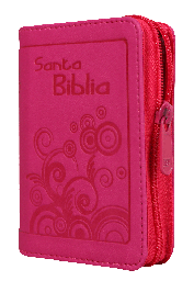 [9789587455564] Biblia Reina Valera 1960 Mini-Bolsillo Letra Chica Imitación Piel Fucsia Cierre [RVR016ZPJR]