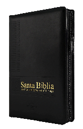 [7899938412633] Biblia Reina Valera 1960 Mediana Letra Gigante Imitación Piel Negro [RVR066cLSGiPJRZTI]