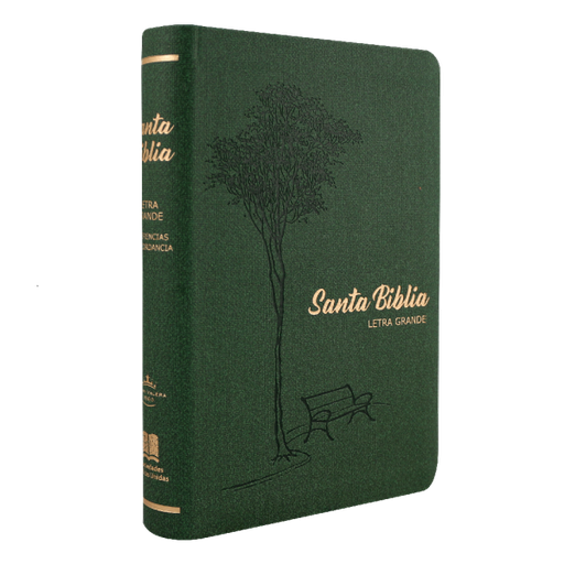 [9788941296867] Biblia Reina Valera 1960 Mediana Letra Grande Imitación Piel Arbol Verde [RVR065CLGCM]