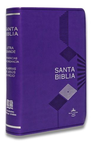 [9788941293378] Biblia Reina Valera 1960 Chica Letra Mediana Letra Grande Imitación Piel Púrpura [RVR045cLGPJRMDM]