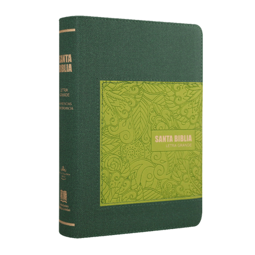 [9788941296737] Biblia Reina Valera 1960 Mediana Letra Grande Imitación Piel Verde [RVR065CLGHI]