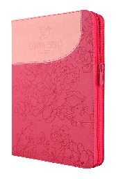 [9789587456172] Biblia Reina Valera 1960 Grande Letra Gigante Imitación Piel Fushia Rosa Paloma Código QR [RVR086cZTILGiPJR]