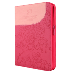 [9789587456172] Biblia Reina Valera 1960 Grande Letra Gigante Imitación Piel Fushia Rosa Paloma Código QR [RVR086cZTILGiPJR]