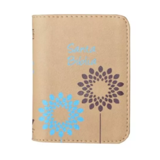 [9789587455632] Biblia Reina Valera 1960   Mini-Bolsillo Letra Chica Imitación Piel Beige Cierre [RVR016ZPJR]