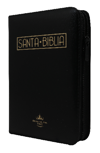 [9789587456486] Biblia Reina Valera 1960 Mediana Letra Grande Imitación Piel Negro Código QR [RVR055cZLGaPJR]