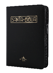 [9789587456462] Biblia Reina Valera 1960 Mediana Letra Grande Imitación Piel Negro QR [RVR055cZLGa PJR]