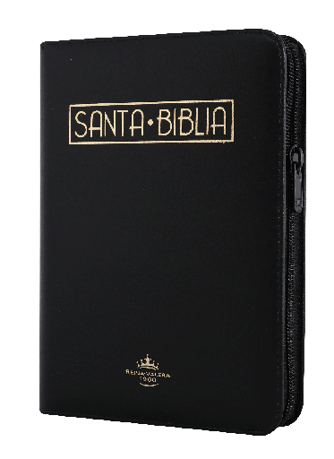 [9789587456462] Biblia Reina Valera 1960 Mediana Letra Grande Imitación Piel Negro QR [RVR055cZLGa PJR]