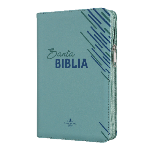 [9789587457247] Biblia Reina Valera 1960 Mediana Letra Grande Imitación Piel Verde Código QR [RVR065cZLGPJR]