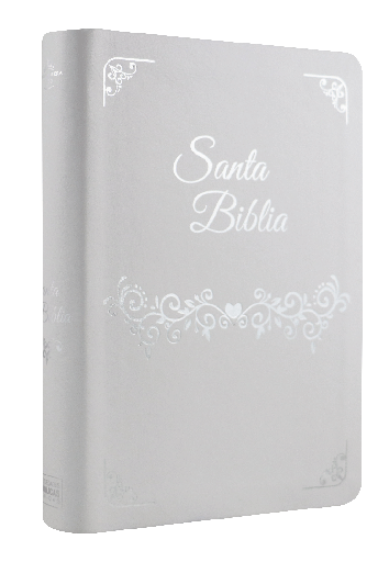 [7899938414286] Biblia de Boda Reina Valera 1960 Mediana Letra Gigante Imitación Piel Blanco [RVR066cLSGiPJR]