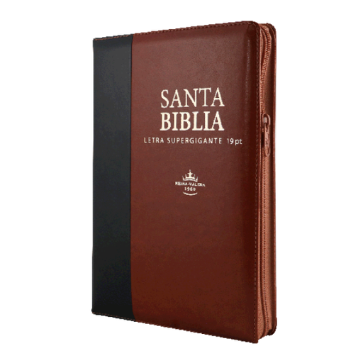 [7899938414422] Biblia Reina Valera 1960 Grande Letra Supergigante Imitación Piel Marrón Café [RVR086cLSGiPJRZTI]