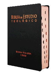 [7899938417874] Biblia de Estudio Teológico Reina Valera 1960 Grande Letra Mediana Tapa Dura Color Negro [RVR083cLGEETI-BET]