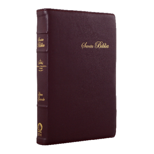 [10-603] Biblia Reina Valera 1960 Mediana Letra Grande Morado Canto Floreado [RVR066cLPJRTI]