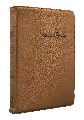 [10-605] Biblia Reina Valera 1960 Mediana Letra Grande Curpiel Cobre [RVR066cLGPJRTI]