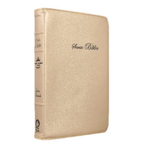 [10-607] Biblia Reina Valera 1960 Mediana Letra Grande Curpiel Dorado [RVR066cLGPJRTI]