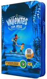 [9789587457216] Biblia Infantil Reina Valera Contemporánea Mediana Letra Grande Vinil Azul QR Realidad Aumentada [RVC062PJRPZLG]