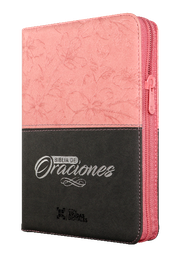 [9789587456936] Biblia de Estudio Oraciones Reina Valera 1960 Mediana Letra Grande Imitación Piel Rosa Código QR [RVR056cZLGPJR]