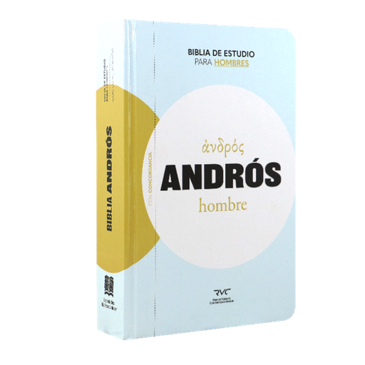 [9781598778403] Biblia de Estudio Andrós Reina Valera Contemporánea Tapa Dura [RVC063EEc-AND]