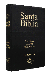 [7899938402863] Biblia Reina Valera 1960 Letra Grande Negro [RVR062CLGPJR]