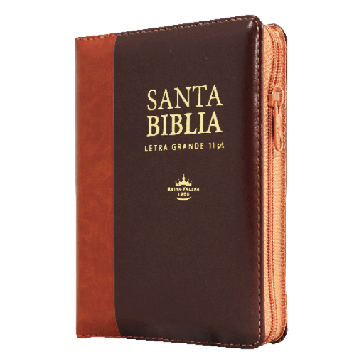 [7899938413364] Biblia Reina Valera 1960 Chica Letra Grande Imitación Piel Café/Marrón [RVR046cLSGiPJRZTI]