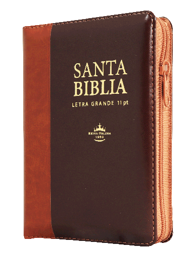 [7899938413364] Biblia Reina Valera 1960 Letra Grande Café/Marrón [RVR046cLSGiPJRZTI]