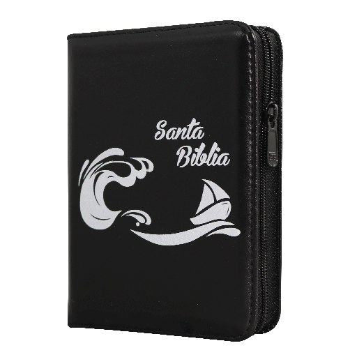 [9789587456615] Biblia Reina Valera 1960 Bolsillo Letra Chica Imitación Piel Negro QR [RVR025cZLM PJR]