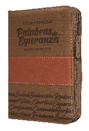 [9789587455786] Biblia Promesas Palabras de Esperanza Reina Valera 1960 Chica Letra Mediana Imitación Piel Café [RVR45cZEELM]