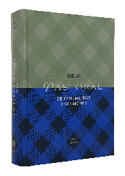 [9781598778649] Biblia de Estudio Pastoral Ceremonias y Sermones RVC Grande Letra Grande Tapa Dura Azul-Gris [RVC083cLGPJR]