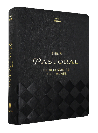 [9781598778656] Biblia de Estudio Pastoral Ceremonias y Sermones Reina Valera Contemporánea Grande Letra Grande Imitación Piel Negro [RVC086cLGPJR]