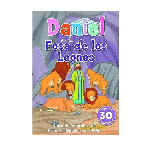 [9781949206005] Libro De Pegatinas - Daniel En La Fosa De Leones
