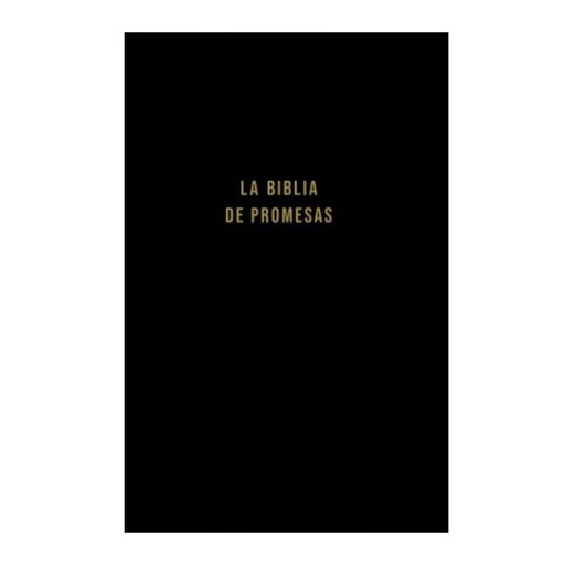 [9780789925961] Biblia de Promesas RVR1960 Letra Gigante PU Negra Zipper