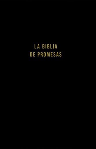 [9780789925961] Biblia de Promesas RVR1960 Letra Gigante PU Negra Zipper