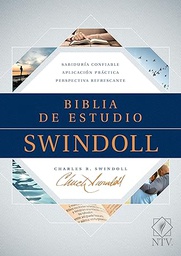 [9781496428615] Biblia de Estudio Swindoll NTV Tapa Dura Azul