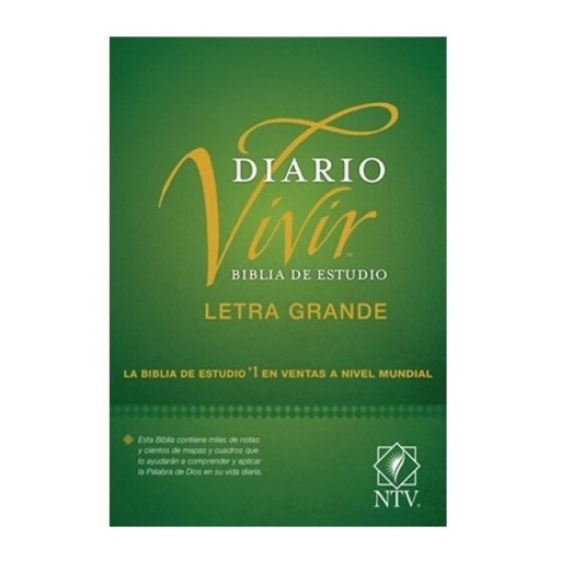 [9781496455727] Biblia de Estudio NTV Letra Grande