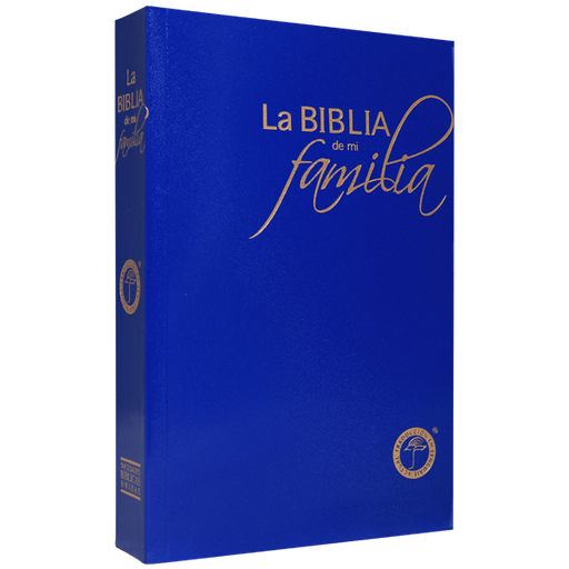 [9788941299516] Biblia de Estudio de mi Familia Traducción Lenguaje Actual Mediana Letra Chica Rústica Azul [TLA60P]