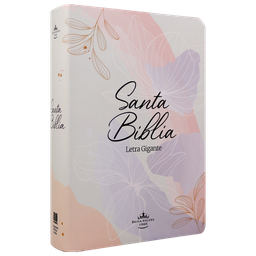 [7899938423011] Biblia Reina Valera 1960 Mediana Letra Gigante Tapa Semiflexible Flores Pastel [RVR.61ecLGiPJR]