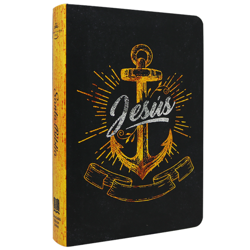 [7899938422953] Biblia Reina Valera 1960 Mediana Letra Grande Tapa Semiflexible Negro Ancla [RVR.61cLGPJR]