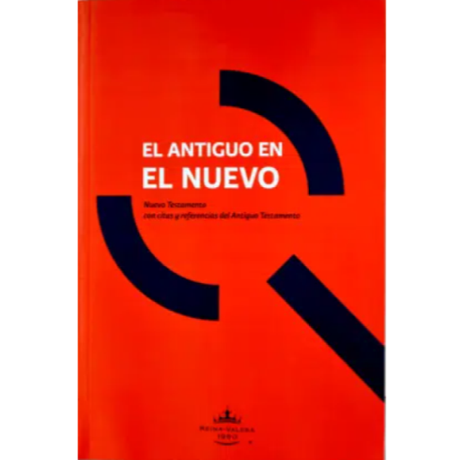 [9781598778328] Nuevo Testamento  El Antiguo en el Nuevo Reina Valera 1960 Bolsillo Letra Mediana Rústica Naranja [RVR280EE]