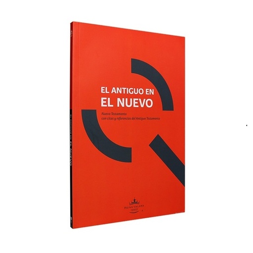 [9781598778328] Nuevo Testamento  El Antiguo en el Nuevo Reina Valera 1960 Bolsillo Letra Mediana Rústica Naranja [RVR280EE]