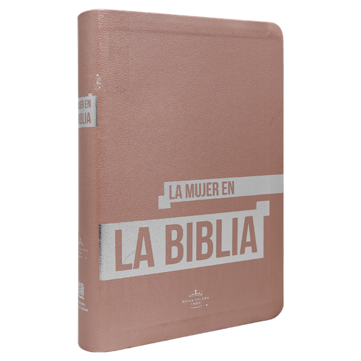 [9781598777949] Biblia de Estudio La Mujer en la Biblia Reina Valera 1960 Mediana Letra Grande BM Imitación Piel Rosa Oro [RVR066c]