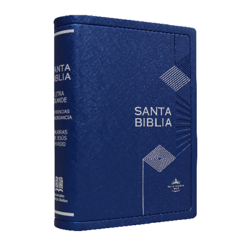 [9788941293323] Biblia Reina Valera 1960 Chica Letra Mediana MDM Vinil Azul [RVR042cLGPJR]