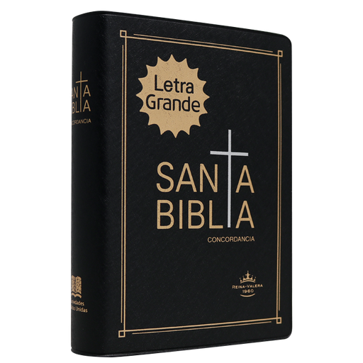 [9788941261728] Biblia Reina Valera 1960 Chica Letra Mediana Vinil Negro [RVR042cLG]