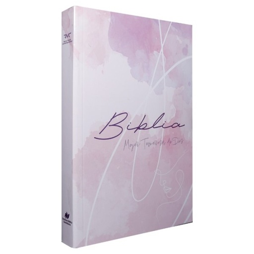 [9789587457605] Biblia Misionera Contemporánea Mediana Letra Chica Rústica Blanco/Rosa [RVC60ue]