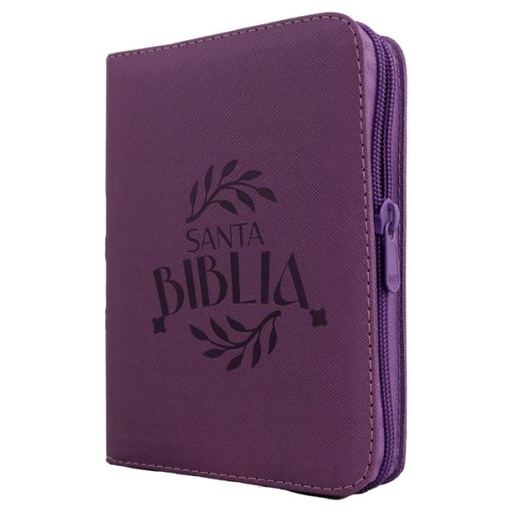 [9789587458480] Biblia Reina Valera 1960 Chica Letra Chica Imitación piel Uva Código QR [RVR046cZLMPJR]