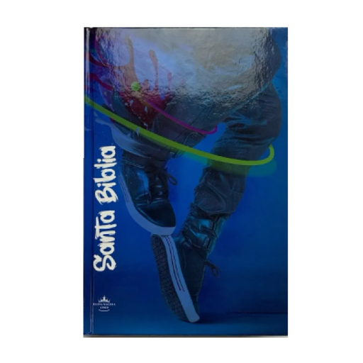 [7899938427187] Biblia Fuente de Bendiciones Reina Valera 1960 Mediana Letra Mediana Tapa Dura Azul Jóvenes [RVR.63uecFBPJr] 