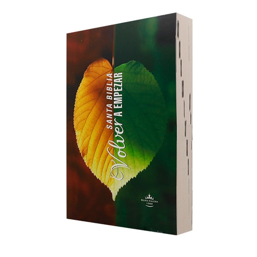 [7899938427170] Biblia Misionera Volver a empezar Reina Valera 1960 Mediana Letra Mediana Tapa Rústica [RVR60uecFBPJR] 