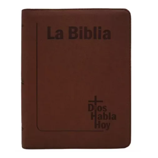 [9789587458961] Biblia Dios Habla Hoy Grande Letra Gigante Imitación Piel Café Código QR [DHH085DKZLGi] 