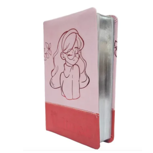 [9789587458923] Biblia Valiosa Traducción Lenguaje Actual Mediana Letra Grande Imitación piel Rosa Rojo [TLA066LGPJR] 