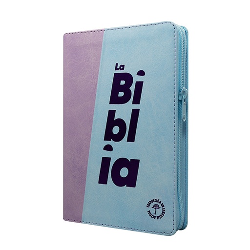 [9789587459623] Biblia Traducción Lenguaje Actual Mediana Letra Grande Imitación Morado Lila [TLA066LGPJR] 