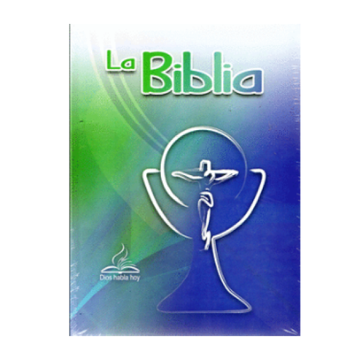 [9789587459104] Biblia Dios Habla Hoy Grande Letra Gigante Tapa Dura Azul Código QR [DHH083DKLGi] 